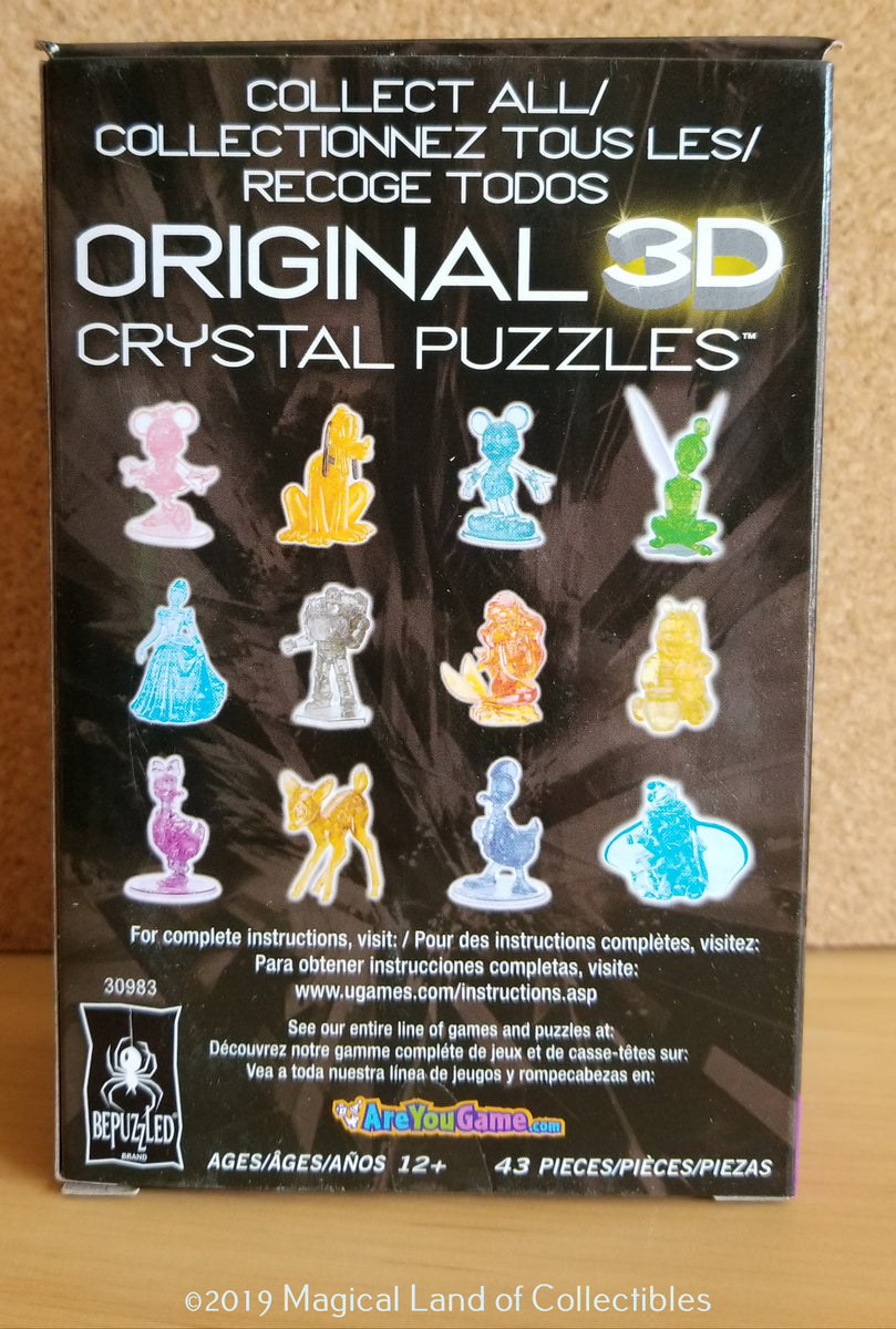 Peter Pan Crystal 3D Puzzle