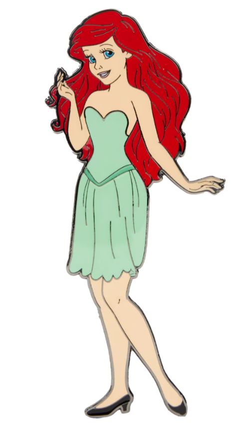 Loungefly The Little Mermaid Paper Doll Pin Set Loungefly The Little Mermaid Paper Doll Pin Set