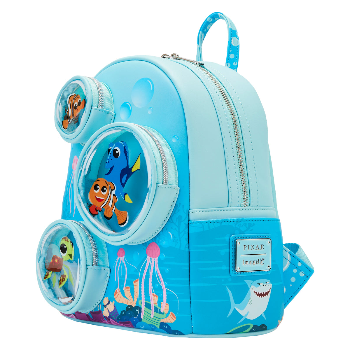 Loungefly Finding Nemo 20th Anniversary Bubble Pocket Mini Backpack ...
