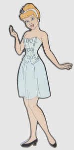 (PRE-ORDER) Loungefly Cinderella Paper Dolls Magnetic Pin Set