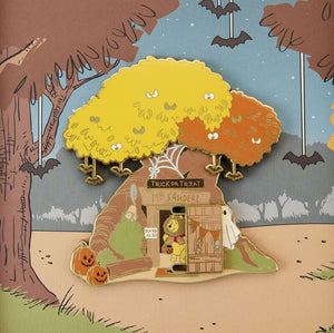 (PRE-ORDER) Loungefly Winnie the Pooh Halloween Costume 3" Collector Box Sliding Pin (1,500 Piece Limited)