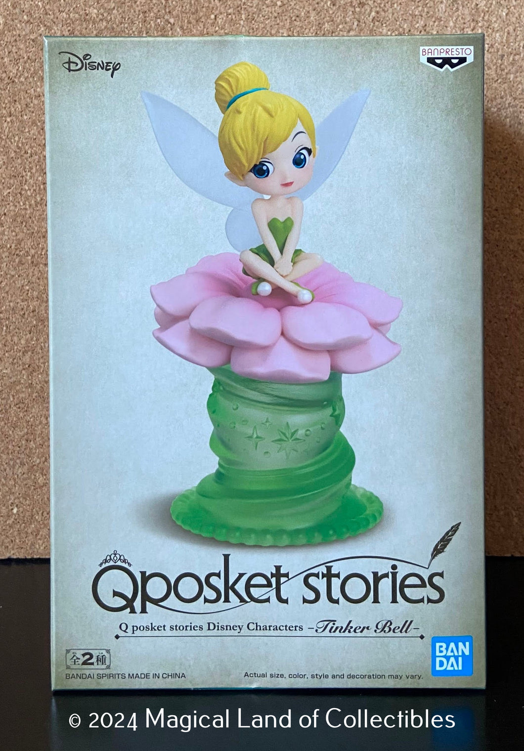 (PRE-ORDER) Peter Pan Tinkerbell Q Posket Stories (Variation A - Pink)