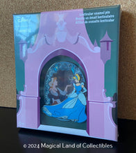 Load image into Gallery viewer, Loungefly Disney Cinderella Lenticular Princess Series 3&quot; Collector Box Pin (1,300 Piece Limited)