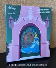 Load image into Gallery viewer, Loungefly Disney Cinderella Lenticular Princess Series 3&quot; Collector Box Pin (1,300 Piece Limited)