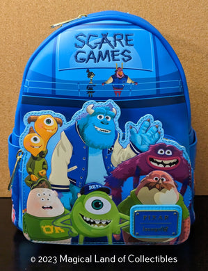 Loungefly Monster's University Scare Games Mini Backpack