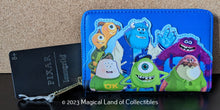 Load image into Gallery viewer, Loungefly Monster&#39;s University Scare Games Zip Around Wallet