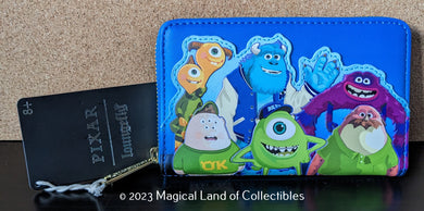 Loungefly Monster's University Scare Games Zip Around Wallet