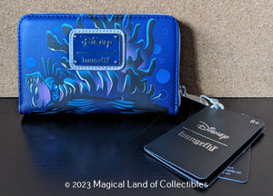 Loungefly The Little Mermaid Ursula Lair Glow Zip Around Wallet
