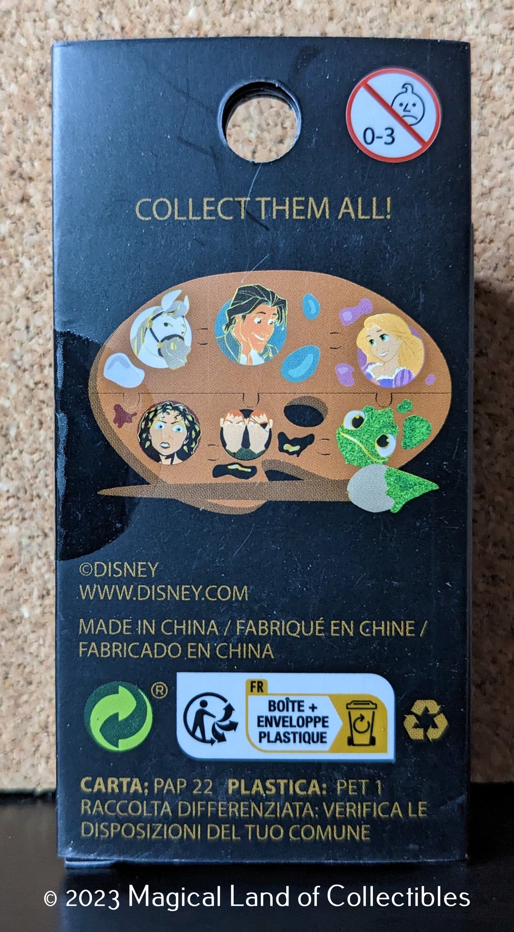 Loungefly Tangled Paints Puzzle Blind Box Pins (Blind Box Single)