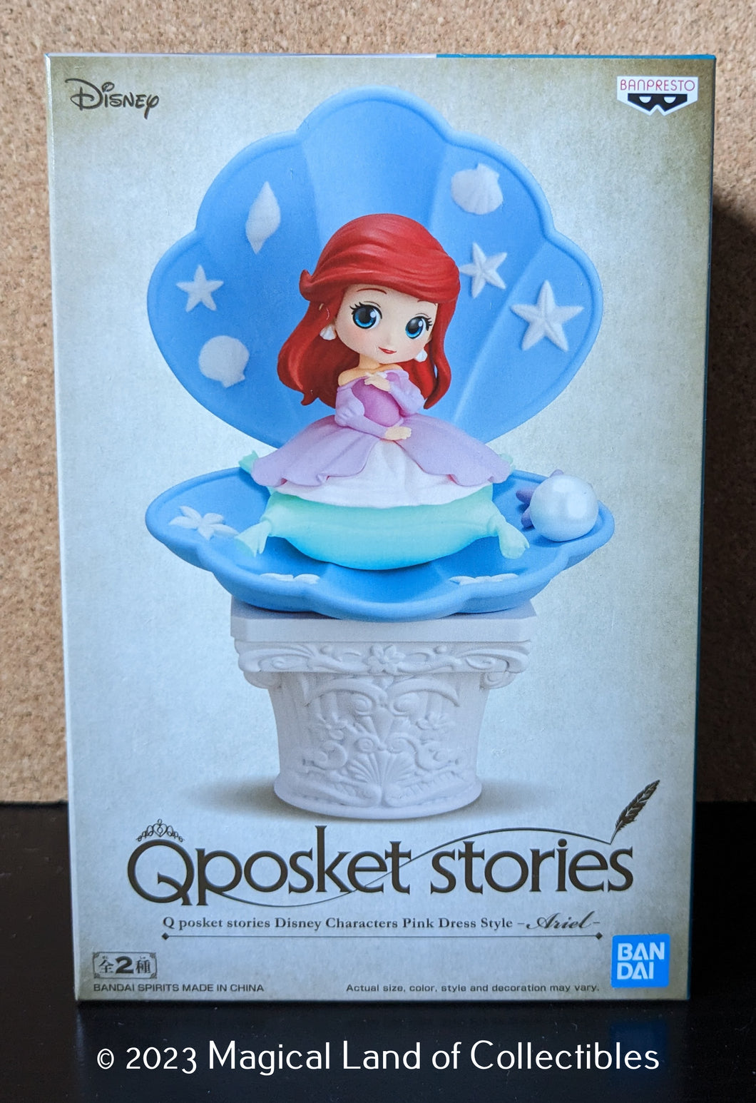 The Little Mermaid Ariel Q Posket Stories (Variation A - Blue)