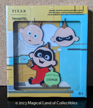 Load image into Gallery viewer, Loungefly The Incredibles Jack Jack Mixed Emotions Pin Set