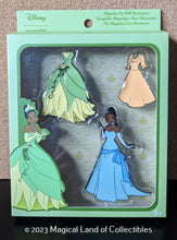 Load image into Gallery viewer, Loungefly Tiana Magnetic Paper Doll Pin Set