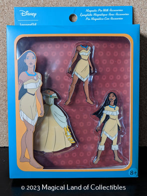 Loungefly Pocahontas Magnetic Paper Doll Pin Set