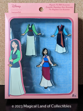 Loungefly Beauty and the Beast Belle Magnetic Paper Doll Pin Set – Magical  Land of Collectibles