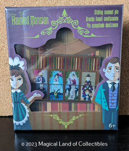 Loungefly Haunted Mansion Portraits 3" Collector Box Sliding Pin (2,700 Piece Limited)