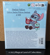 Load image into Gallery viewer, Loungefly Stitch Holiday Snow Angel 3&quot; Collector Box Pin (2,500 Piece Limited)