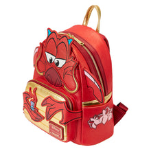 Load image into Gallery viewer, (PRE-ORDER) Loungefly Mulan 25th Anniversary Mushu Glitter Cosplay Mini Backpack