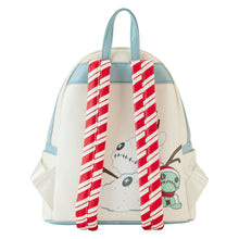 Load image into Gallery viewer, Loungefly Stitch Holiday Snow Angel Glitter Mini Backpack