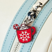 Load image into Gallery viewer, Loungefly Stitch Holiday Snow Angel Glitter Mini Backpack