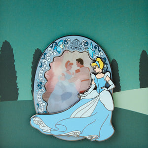 Loungefly Disney Cinderella Lenticular Princess Series 3" Collector Box Pin (1,300 Piece Limited)