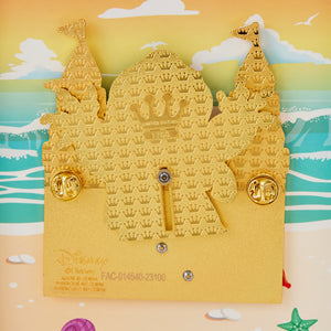 Loungefly Disney Stitch Sandcastle Beach Surprise 3" Collector Box Pin (1,700 Piece Limited)