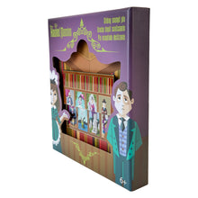 Load image into Gallery viewer, Loungefly Haunted Mansion Portraits 3&quot; Collector Box Sliding Pin (2,700 Piece Limited)