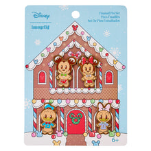 Load image into Gallery viewer, Loungefly Mickey &amp; Friends Gingerbread Cookie 4pc Pin Set