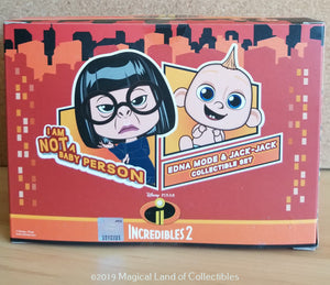 Incredibles Jack Jack and Edna Cosbaby Set