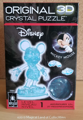 Mickey Mouse Crystal Puzzle (Blue)