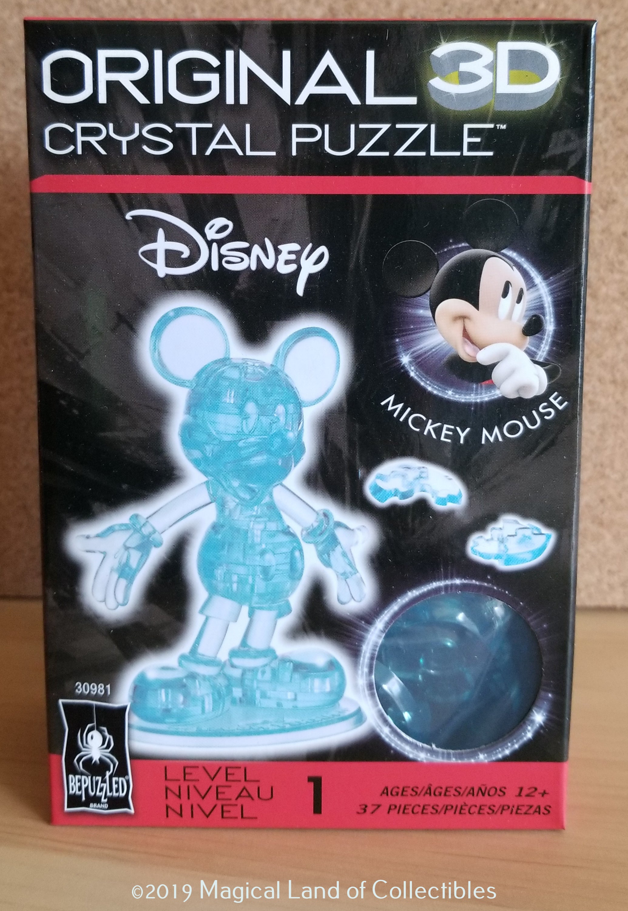 Mickey Mouse Crystal Puzzle (Blue)