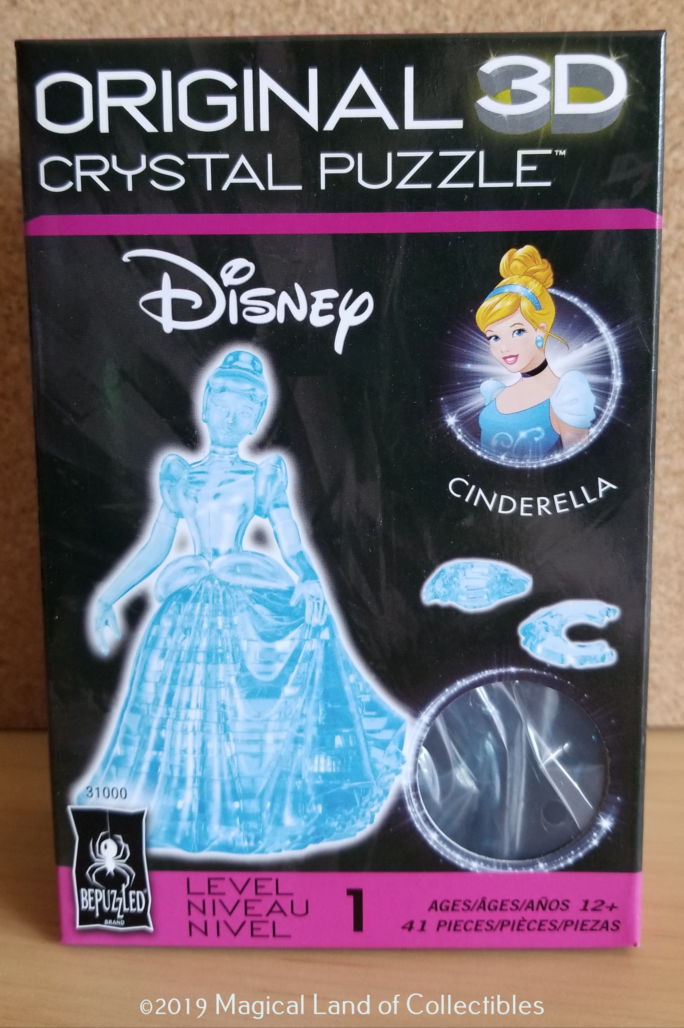 Cinderella Crystal Puzzle – Magical Land of Collectibles