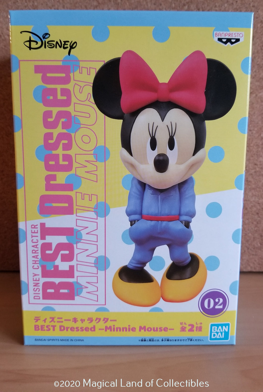 Minnie Mouse Best Dressed Q Posket  (Variation B - Blue)