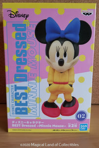 Minnie Mouse Best Dressed Q Posket (Variation A - Yellow)