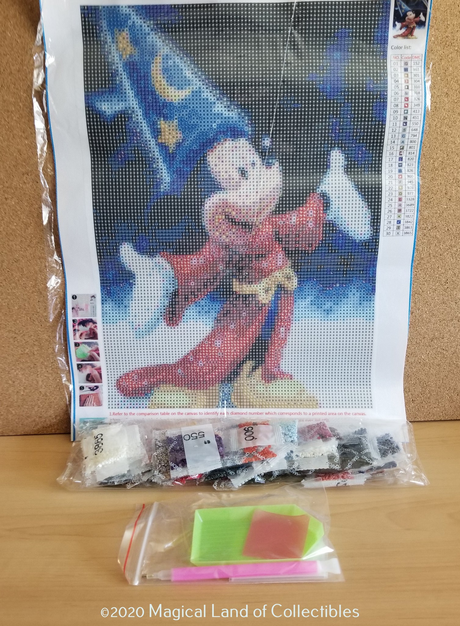 Diamond Art Sorcerer Mickey – Magical Land of Collectibles