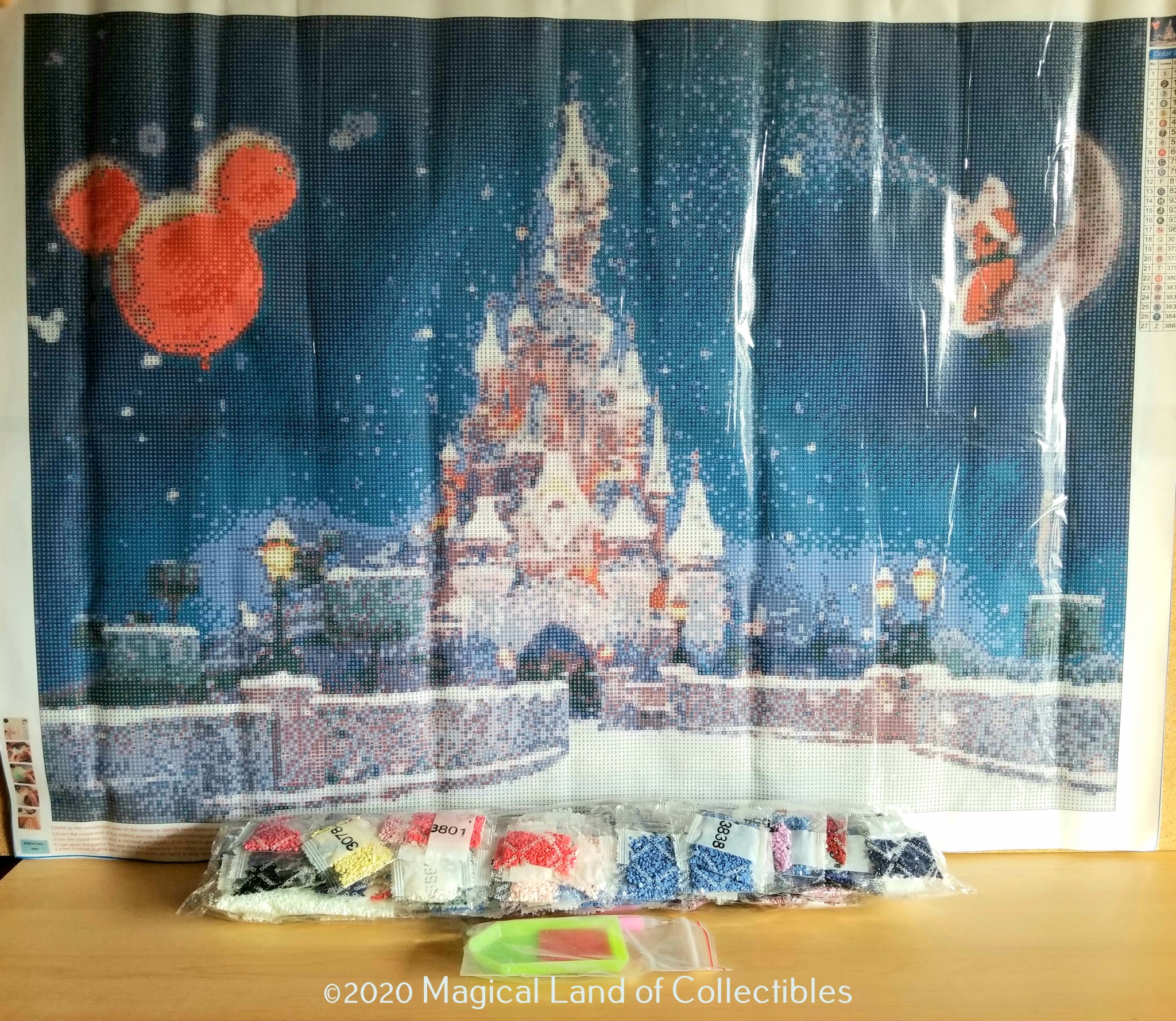 Diamond Art Disneyland Paris Castle (Holiday Edition) – Magical