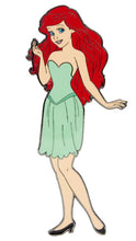 Load image into Gallery viewer, Loungefly Little Mermaid Ariel Magnetic Paper Doll Pin Set