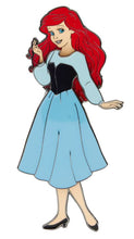 Load image into Gallery viewer, Loungefly Little Mermaid Ariel Magnetic Paper Doll Pin Set