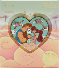 Load image into Gallery viewer, Loungefly Hercules 25th Anniversary Hercules and Megara Sliding Pin (1,000 Piece Limited)