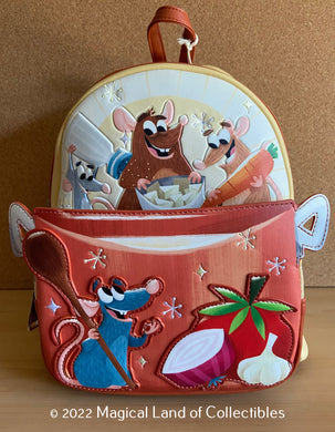 Loungefly Pixar Moments Ratatouille Cooking Pot Mini Backpack