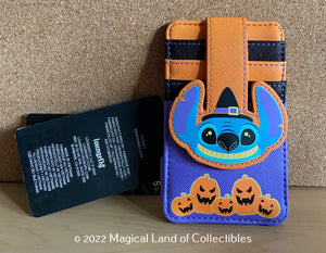 Loungefly Lilo and Stitch Glow Halloween Card Holder