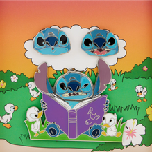 Load image into Gallery viewer, Loungefly Lilo &amp; Stitch Mixed Emotions 4pc Pin Set