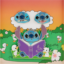 Load image into Gallery viewer, Loungefly Lilo &amp; Stitch Mixed Emotions 4pc Pin Set
