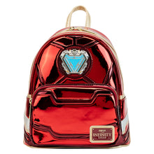 Load image into Gallery viewer, Loungefly Iron Man 15th Anniversary Cosplay Mini Backpack