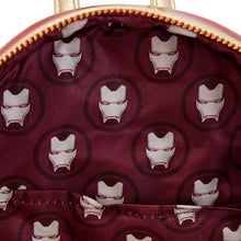 Load image into Gallery viewer, Loungefly Iron Man 15th Anniversary Cosplay Mini Backpack
