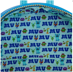 Loungefly Monster's University Scare Games Mini Backpack