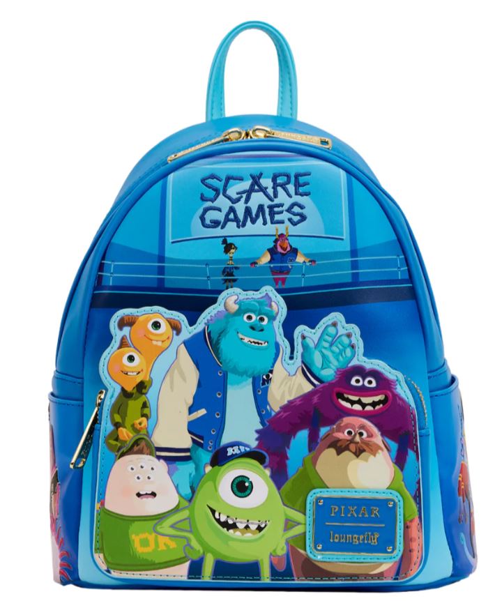 Loungefly Monsters University Varsity Jacket Cosplay Mini Backpack Monsters University Loungefly Mini Backpack | Disney Store main image 3