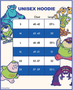 Loungefly Pixar Monsters University Unisex Hoodie