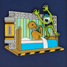 Load image into Gallery viewer, Loungefly Monsters University Scare Games Sliding Pin (1,000 Piece Limited)