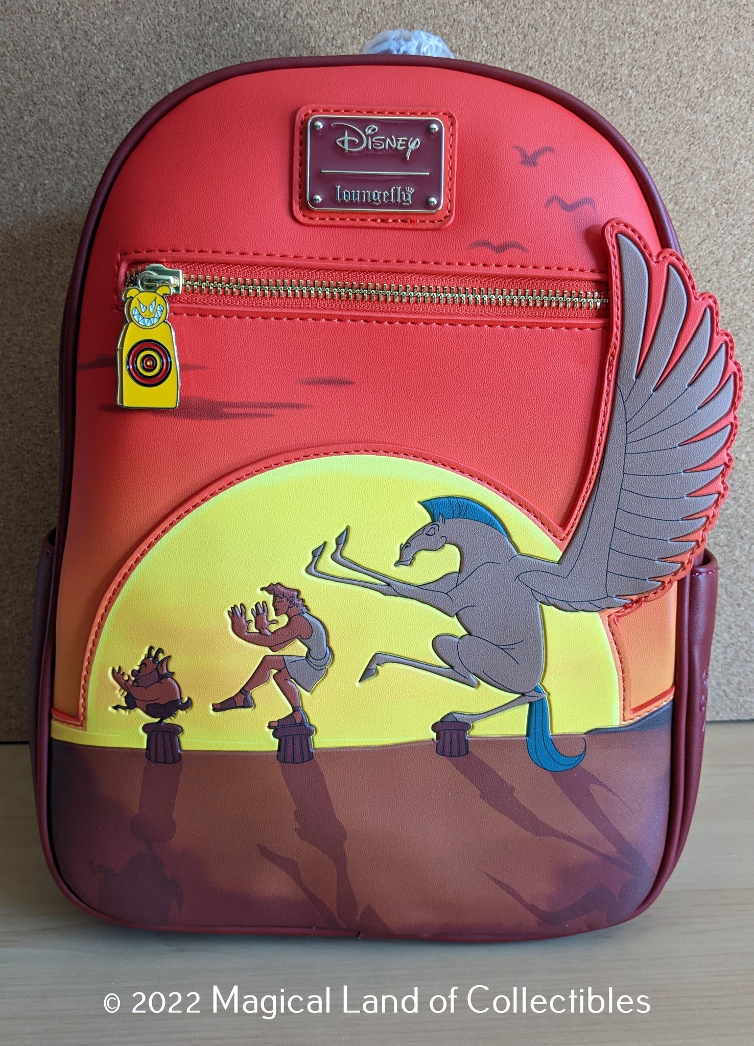 hercules loungefly mini backpack Loungefly 25th Anniversary Hercules Sunset Mini Backpack – Magical Land of Collectibles