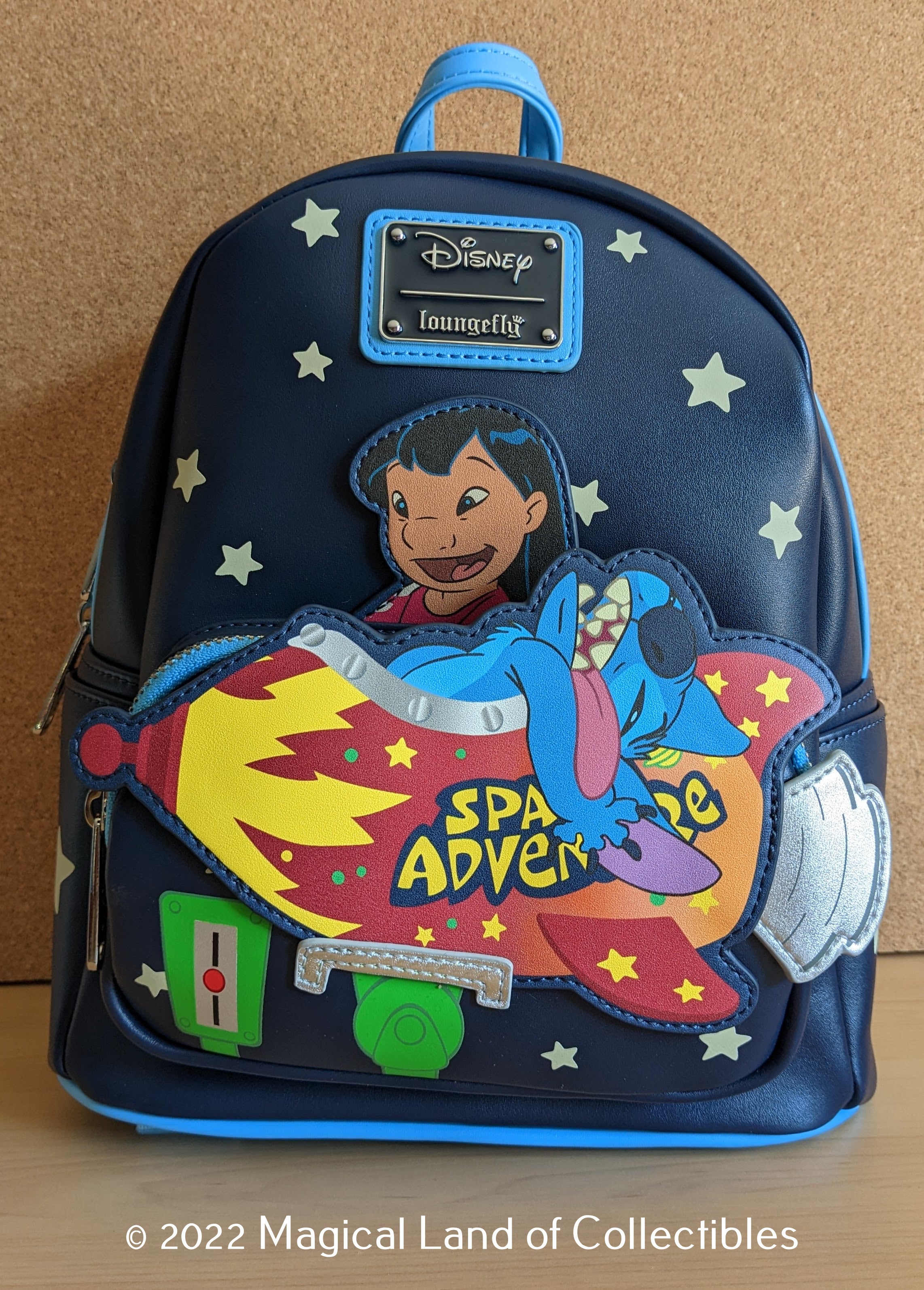 Loungefly Lilo & Stitch Space Adventure Mini Backpack (Glow in the Dar –  Magical Land of Collectibles